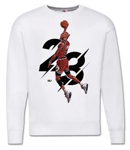 Michael Jordan 23 Sweatshirt - Direktdruck - Nba Basketball Champions Chicago Usa Jam - Bild 1 von 5