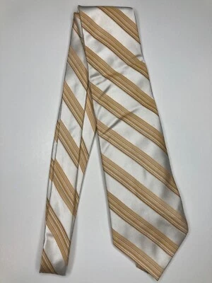 Corbata formal para hombre Alfani 58"Lx3,75"W naranja/blanco Foto 1 de 4