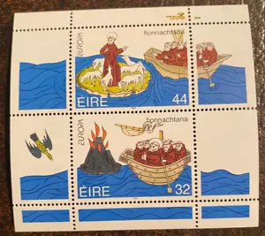 Ireland - Scott #924a - Voyages of St. Brendan - MNH S/S - Cat $3.00 - Picture 1 of 1