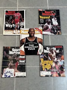 Michael Jordan 1992 1993 Vintage Sports Illustrated Magazines (5 Unique Copies) - Picture 1 of 12