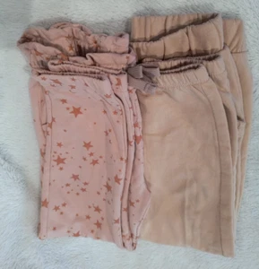 Star print pants for girls with soft and comfortable pink - Picture 1 of 5
