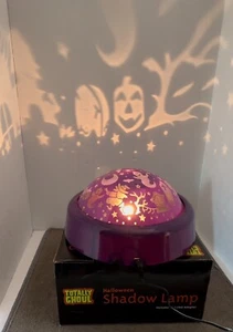 Vintage Totally Ghoul Projektion Schattenlampe Halloween drehbare Lichtshow - Bild 1 von 10
