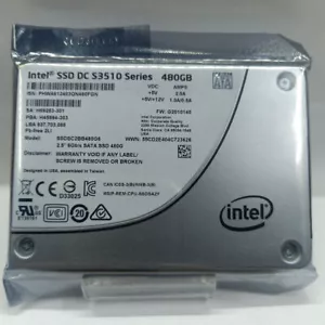 Intel DC S3510 480GB 2.5" SATA 6Gb/s Enterprise Solid State Drive SSDSC2BB480G6 - Picture 1 of 2