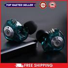 3.5Mm Jack In Ear Sport Wired Earbuds Noise Isolating Earbud (Green with Mic) UK
