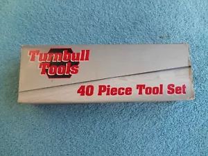Turnbull Tools 40 piece Tool Set NEW OLD Stock Ratchet Sockets - Bild 1 von 20