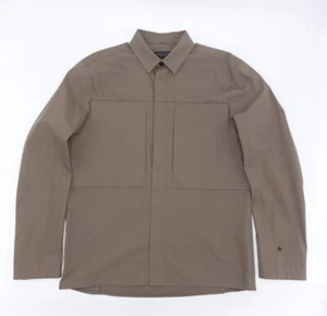 Rag & Bone Precision Commando Cotton Shirt Jacket Men’s Size Small Brown - Picture 1 of 9