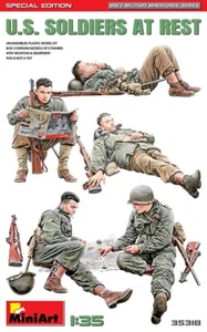 MiniArt 35318 1/35 EE. UU. Soldados en reposo. Edición especial - Imagen 1 de 10