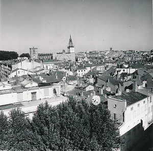 PERPIGNAN c. 1960 - La Vue depuis Le Castillet  Pyrénées Orientales - Div 5723 - Imagen 1 de 2
