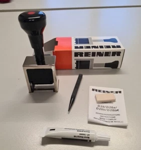 4mm Datumstempel Modell D28 Reiner Metall, Robust, Metal Dater Dateur Métallique - Bild 1 von 9
