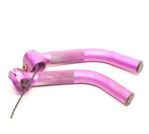 Control Tech Control Stix II Lite 8" MTB Bar Ends 1990s Purple Anodized - Picture 1 of 6