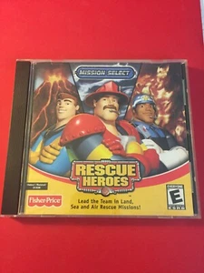 Mission Select Rescue Heros PC CD ROM Pre Owned - Picture 1 of 3