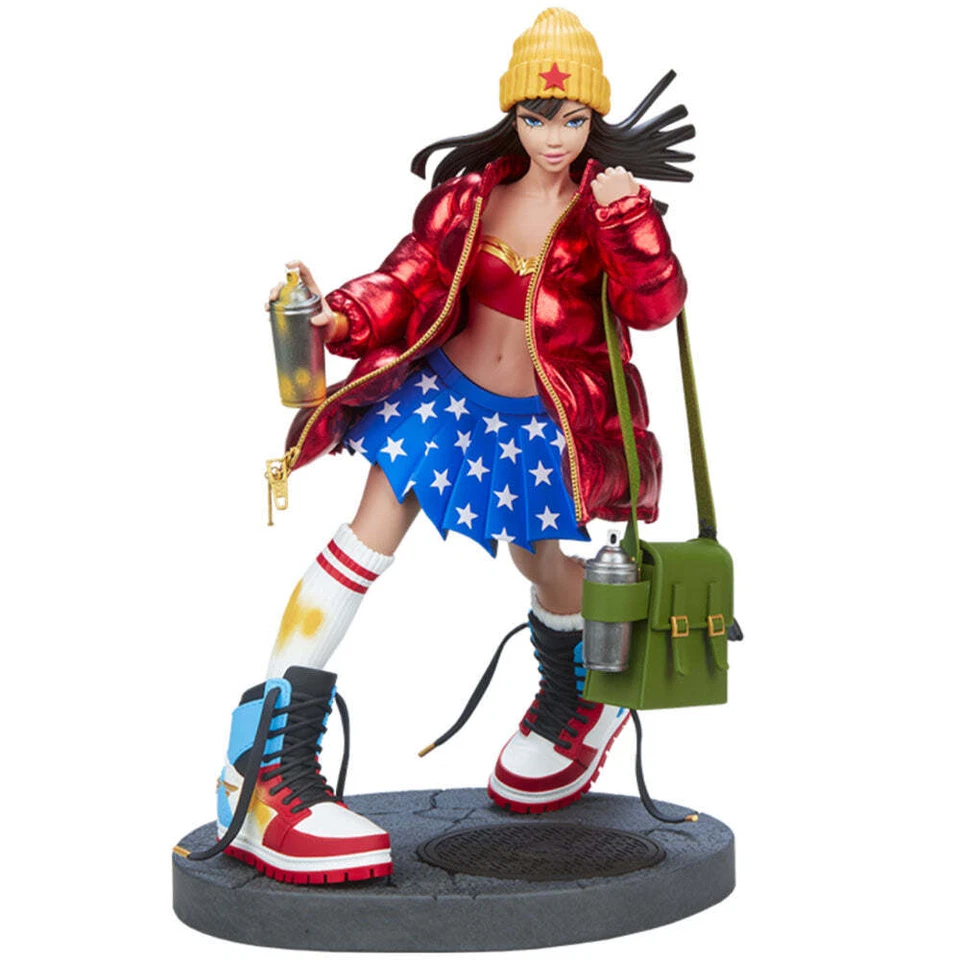 DC Comics Hype Girl Wonder Woman Designer Licensed Highly Collectable Statue Foto 1 de 1