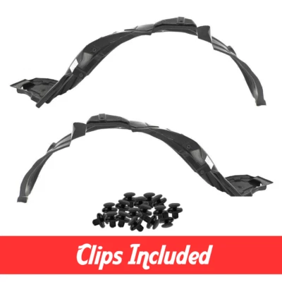 Комплект облицовки переднего крыла с зажимами для 2007-2008 Honda Fit HO1250112 HO1251112 - Изображение 1 из 4