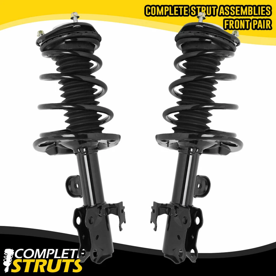 Front Pair Complete Struts & Coil Spring Assemblies for 2012-2017 Toyota Prius V Foto 1 de 4