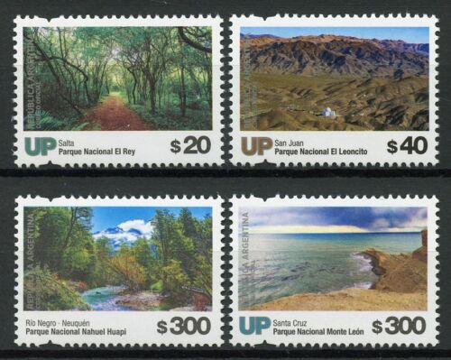 Argentinien 2019 postfrisch Nationalparks Pt 4 4v Set Tourismus Bäume Naturmarken