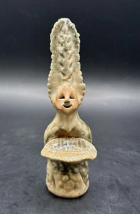 Vintage SELTENE Harry Leaf Designs Göttin Skulptur 6" groß signiert Top! - Bild 1 von 8