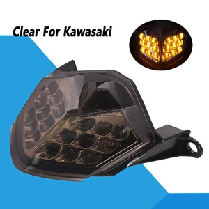 Turn Signal Integrated Tail Light For Kawasaki NINJA ZX-6R ZX-10R Z750 Z1000 - Picture 1 of 10