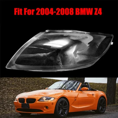 Cubierta de lente transparente del faro lateral izquierdo apta para BMW Z4 E85 2004-2008 Foto 1 de 4