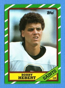 1986 Topps #339 Bobby Hebert EXMT New Orleans Saints - Picture 1 of 1