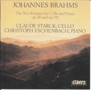Johannes Brahms / The Two Sonatas For Cello And Piano Op. 38 And Op. 99 / CD - Bild 1 von 3
