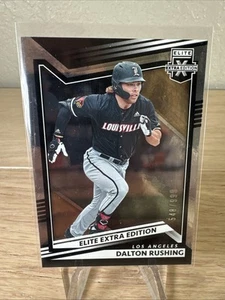 Dalton Rushing 2022 Panini Elite Extra Edition /999 #40 Los Angeles Dodgers - Picture 1 of 2