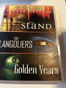 STEPHEN KING'S TRIPLE FEATURE New DVD The Stand The Langoliers Golden Years - Imagen 1 de 2