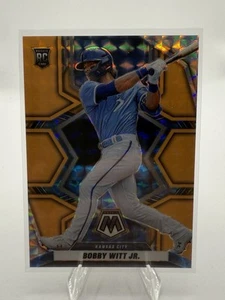 2022 Panini Mosaic Bobby Witt Jr #265 RC Rookie Orange Fluorescent 11/25 - Picture 1 of 2