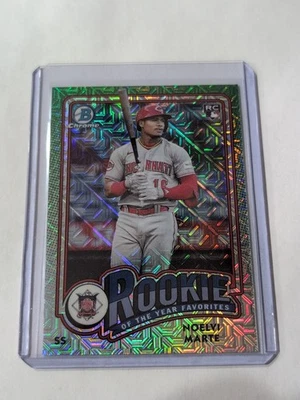 NOELVI MARTE 2024 BOWMAN CHROME ROTY FAVORITES MOJO SP - Image 1 of 4