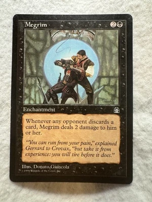 MTG - Megrim - Stronghold - LP - Free Shipping! - Image 1 of 2