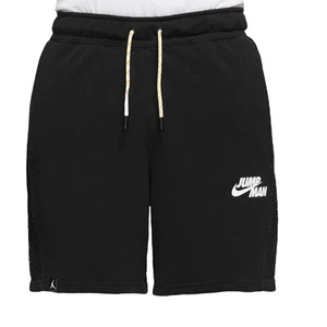 Nike Shorts Men Size XL Air Jordan Jumpman Fleece Black DM3009-010 - Picture 1 of 6