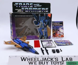 Dirge 100% Complete W/BOX 1985 Vintage Hasbro G1 Transformers Action Figure - Picture 1 of 10