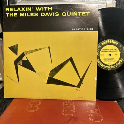 Relaxin' With The Miles Davis Quintet Prestige OJC190 Vinyl LP Reissue Mono 1985 - Image 1 of 4