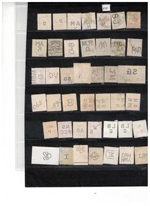PERFINS WORLD WIDE NEAR 40 (see scan) USED LOT 304-10 - Bild 1 von 2
