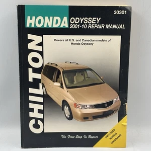 Chilton Car Care Honda Odyssey 2001-10 Repair Manual 30301 Includes Wiring Diag - Picture 1 of 6
