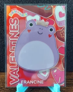 2024 Panini Squishmallows Series 1 Francine Valentines Prizm #8 Foil - Picture 1 of 2