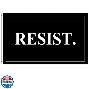 Schwarze Resist Flagge 3 x 5 Fuß - Bild 1 von 5