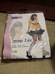 Spongebob Squarepants Womens Adult Sponge Babe Costume sizes Medium (10-12) - Picture 1 of 12