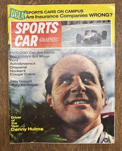 RARE EDITION Sports Car Graphic Magazine Nov 1967 Grand Prix Racing UCLA Article - Foto 1 di 7