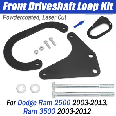 For Dodge 2003-2013 Ram 2500 2003-2012 Ram 3500 Front Driveshaft Safety Loop Kit - Image 1 of 4