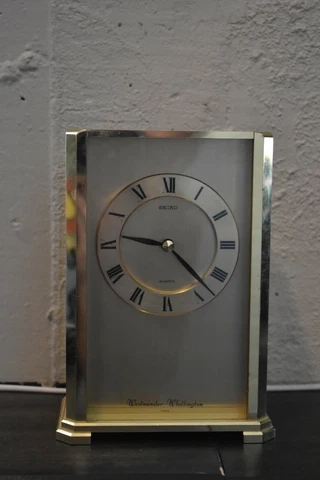 Seiko Brass Copper Clock 1990 s Cover