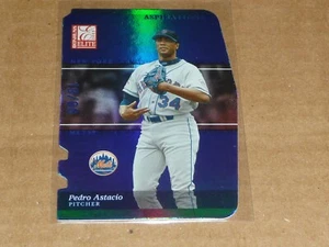 2003 Donruss Elite PEDRO ASTACIO ASPIRATIONS BLUE DIE CUT METS /66 T1842 - Picture 1 of 1
