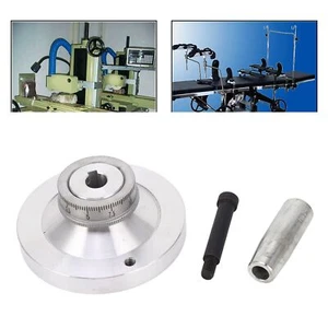 Lathe Handwheel 80mm AHand Wheel With Crank Handle For 7x12 7x14 Lathes. - Picture 1 of 22