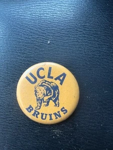 Vintage UCLA Bruins Football Button Pin 2 1/4" - Picture 1 of 2
