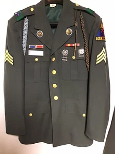 ALTE IRONSIDES UNIFORM KLEIDJACKE UND HOSE 1. GEPANZERTE DIVISION US ARMEE - Bild 1 von 12