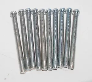 Meccano Bulloni di zinco testa di formaggio a fessura lunga 50 mm x 10 (111 g) - Foto 1 di 1