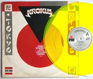 Krokus – Tokyo Nights 12" YELLOW Vinyl Single - Picture 1 of 6