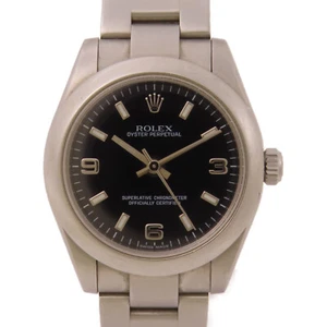 ROLEX Oyster Perpetual 31 177200 Automatic Watch Black - Picture 1 of 11