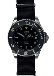 MWC Military Dive Watch, Self Winding Auto with Ceramic Bezel & Sapphire Crystal - Picture 1 of 10