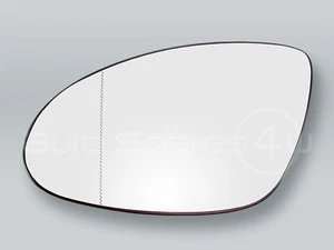Espejo de puerta con calefacción vidrio y placa de respaldo IZQUIERDA se adapta a 2007-2009 MB-Clase CL W216 - Imagen 1 de 2