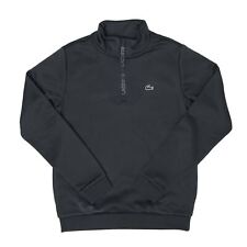 Boy's Sweatshirt Lacoste Junior 1/2 Zip Regular Fit Pullover in Grey
